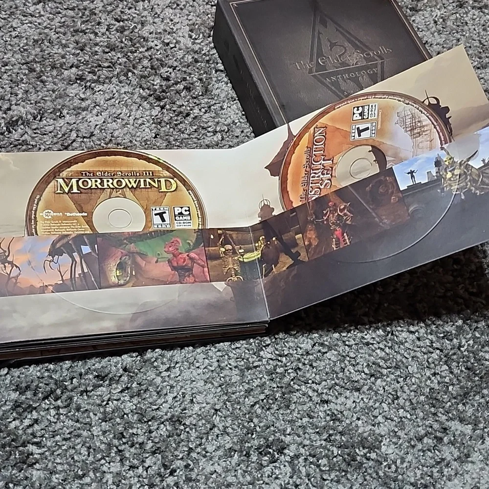 THE ELDER SCOLLS SAGA PC GAME DVD-ROM SOFTWARE BOX SET
